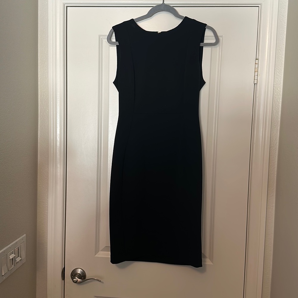 Fitted black dress